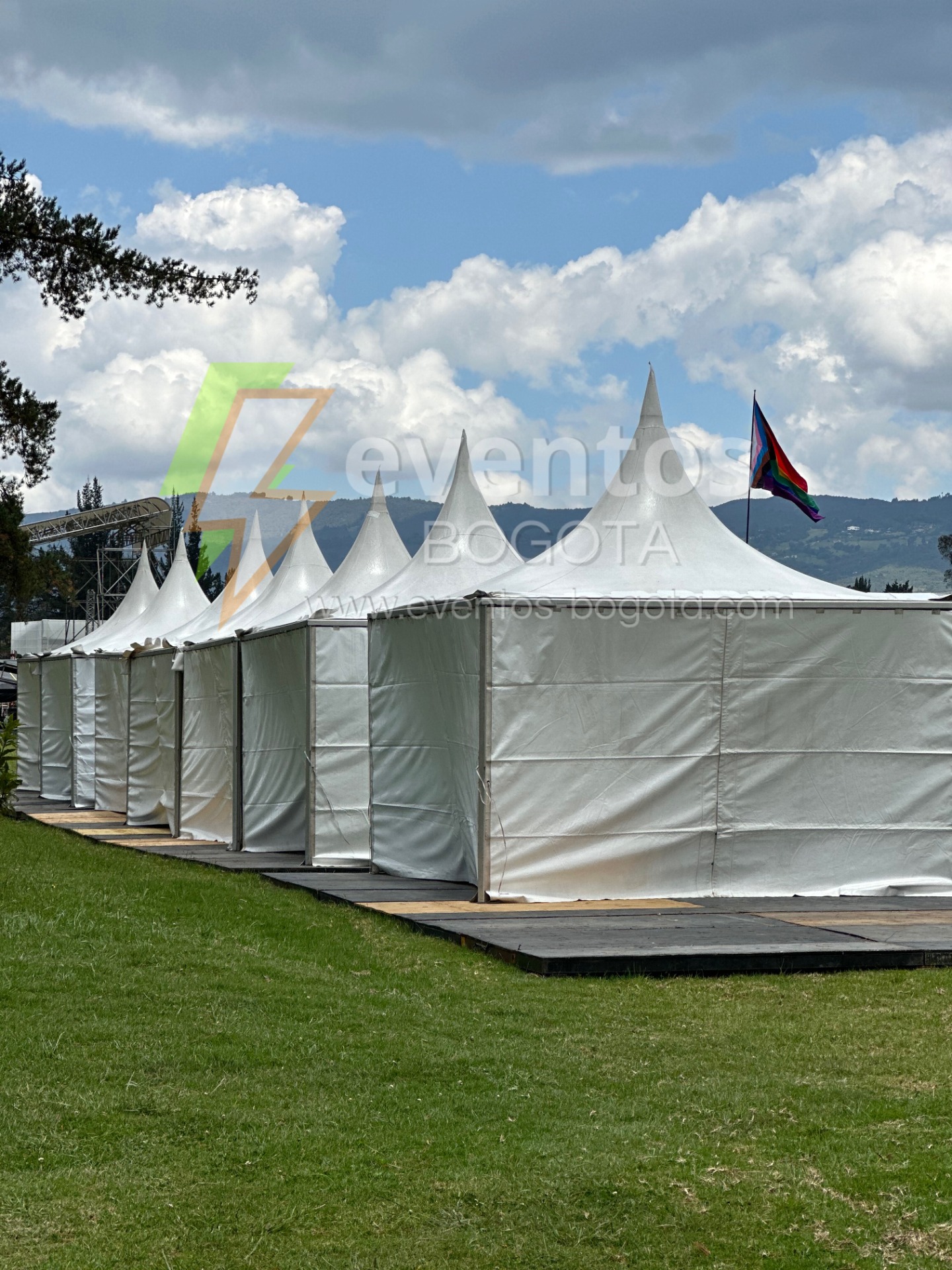 Alquiler de carpas pagoda